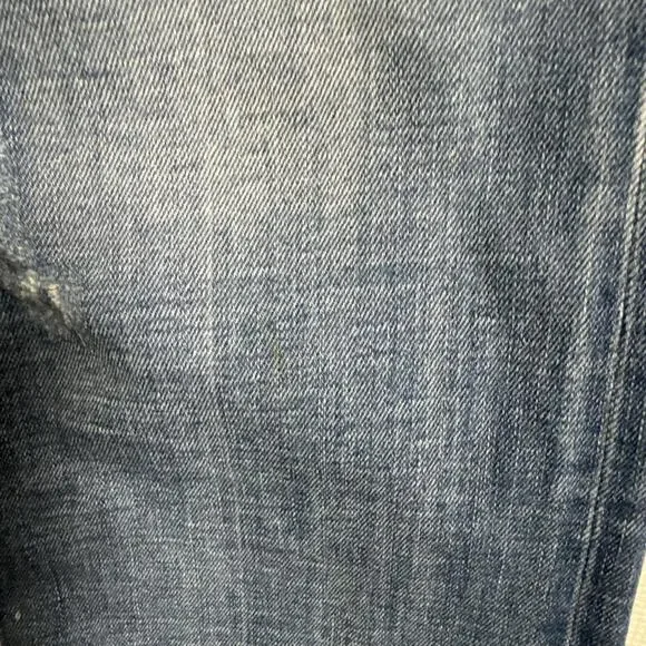 Diesel Men's Size 28x30 Blue Distressed Denim Y2K Straight Leg Jeans